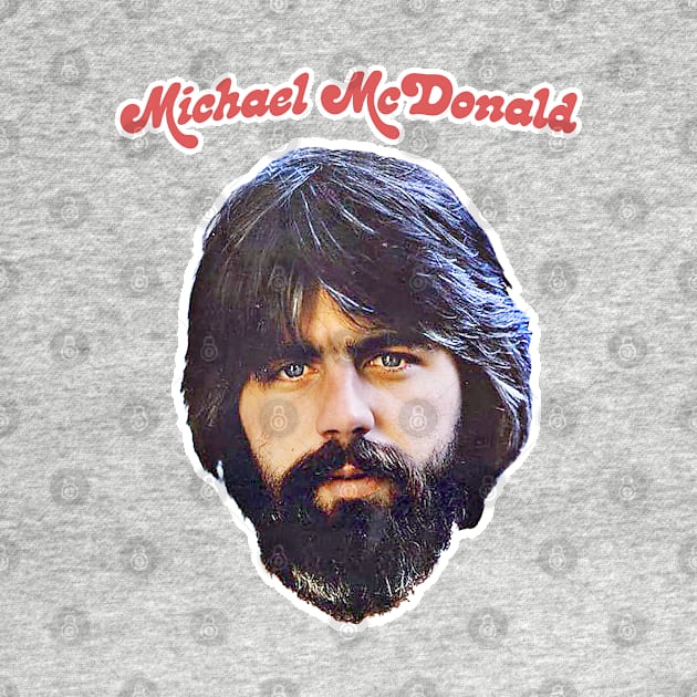 Michael McDonald // Retro Aesthetic Fan Art Design by DankFutura